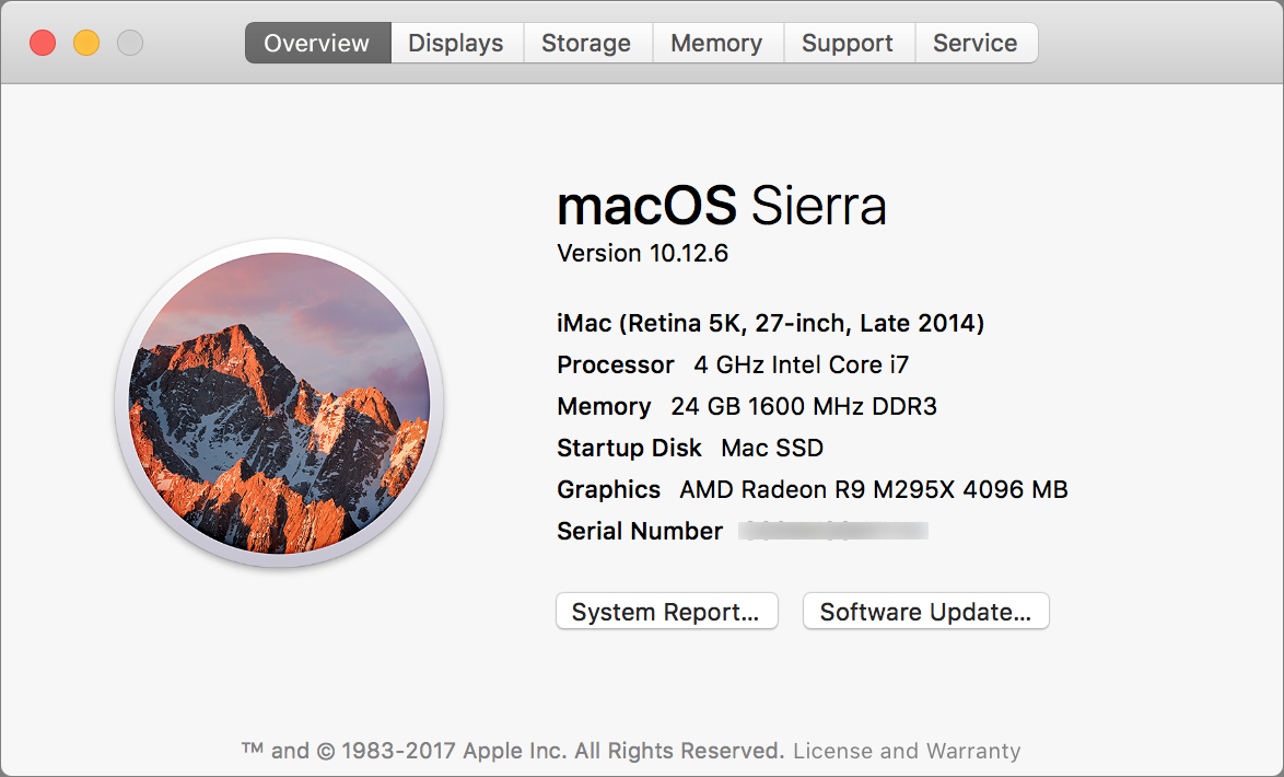 How Much Gb Do You Need For Mac Os Sierra
